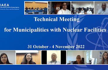 Rusatom Service JSC nuclear infrastructure experts participated in IAEA-organized technical meeting for municipalities with nuclear facilities