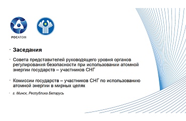 В Минске обсудили сотрудничество стран СНГ при использовании атомной энергии в мирных целях 
